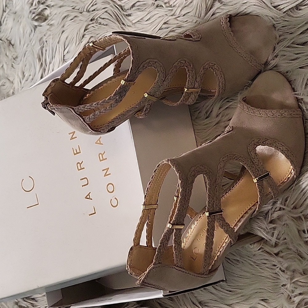 Lauren Conrad Womens High Heels 7.5